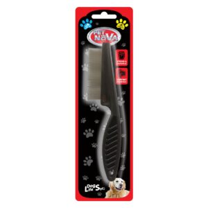 GRO-COMB-19CM-3D Zgrzebło do podszerstka Pet Nova - plastikowe, do codziennej pielęgnacji - 19 cm