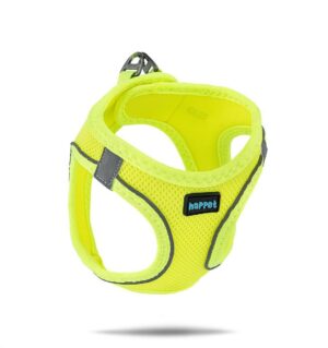 Szelki Air Comfort dla psa Happet neon lime – S/M/L/XL