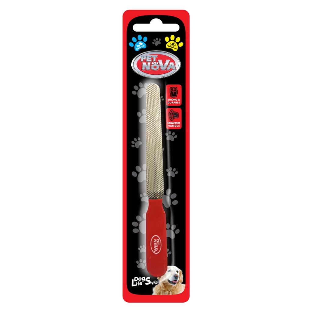 Pilnik do pazurów Pet Nova - z uchwytem - 14 cm