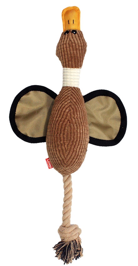 Pluszowa dzika kaczka dla psa Pet Nova - piszcząca - 45 cm