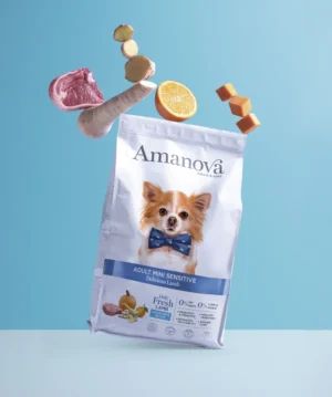 Amanova Adult Mini Sensitive Delicious Lamb 2 kg – 65% świeżej jagnięciny