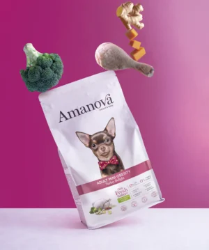 Amanova Adult Mini Obesity Turkey Delight 2 kg – 45% świeżego indyka